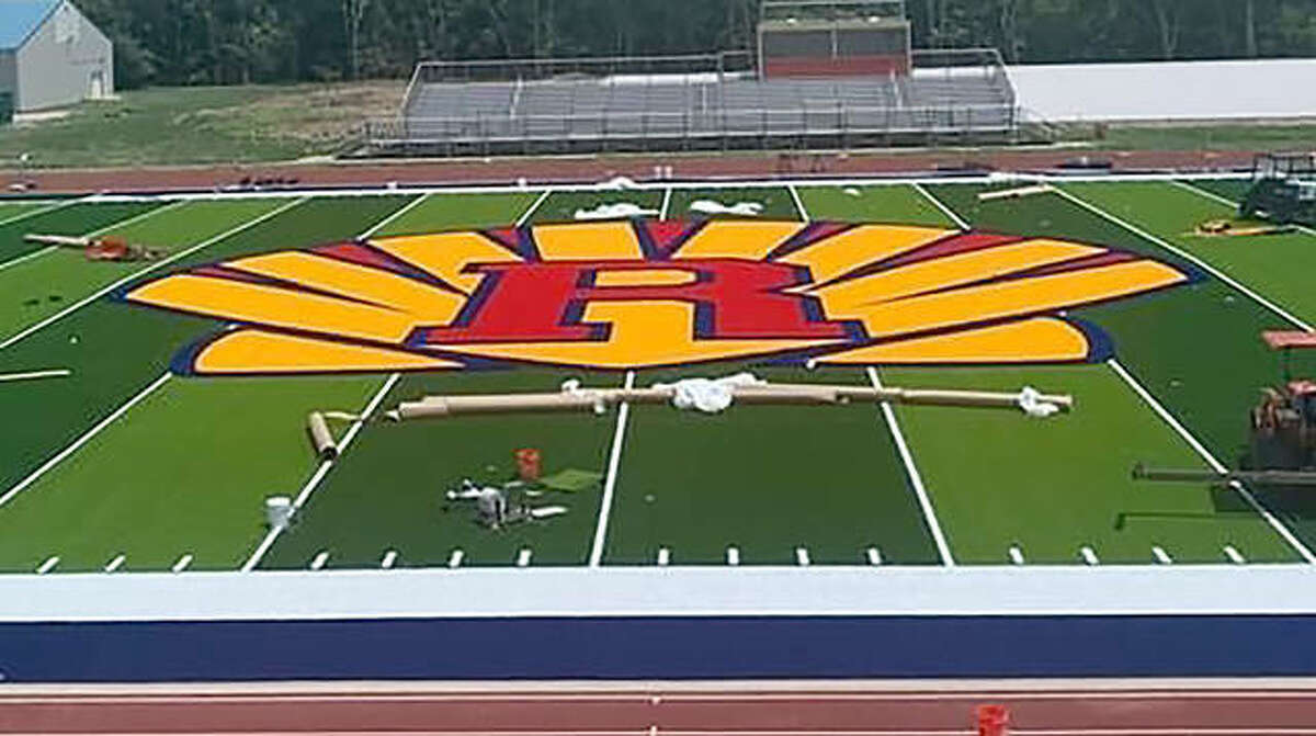 Shells logo takes centerstage on new turf field