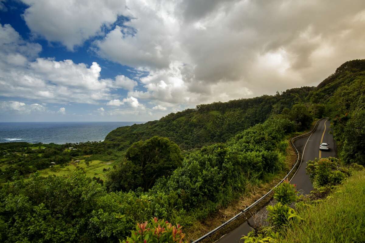 The Road to Hana is driven by thousands of rental cars a day. 