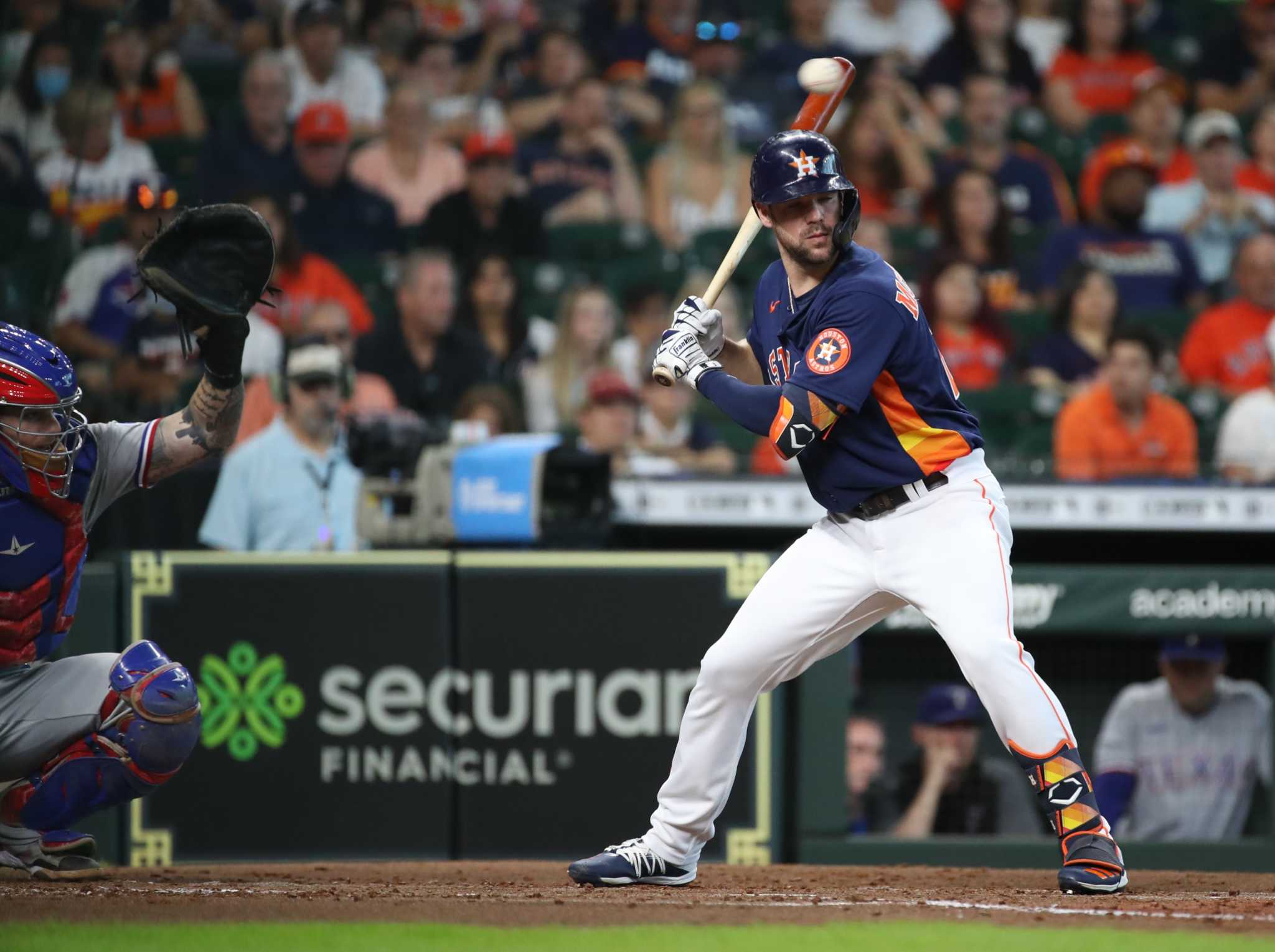 Real Chas: McCormick in CF for Astros, no twin switch here – KXAN