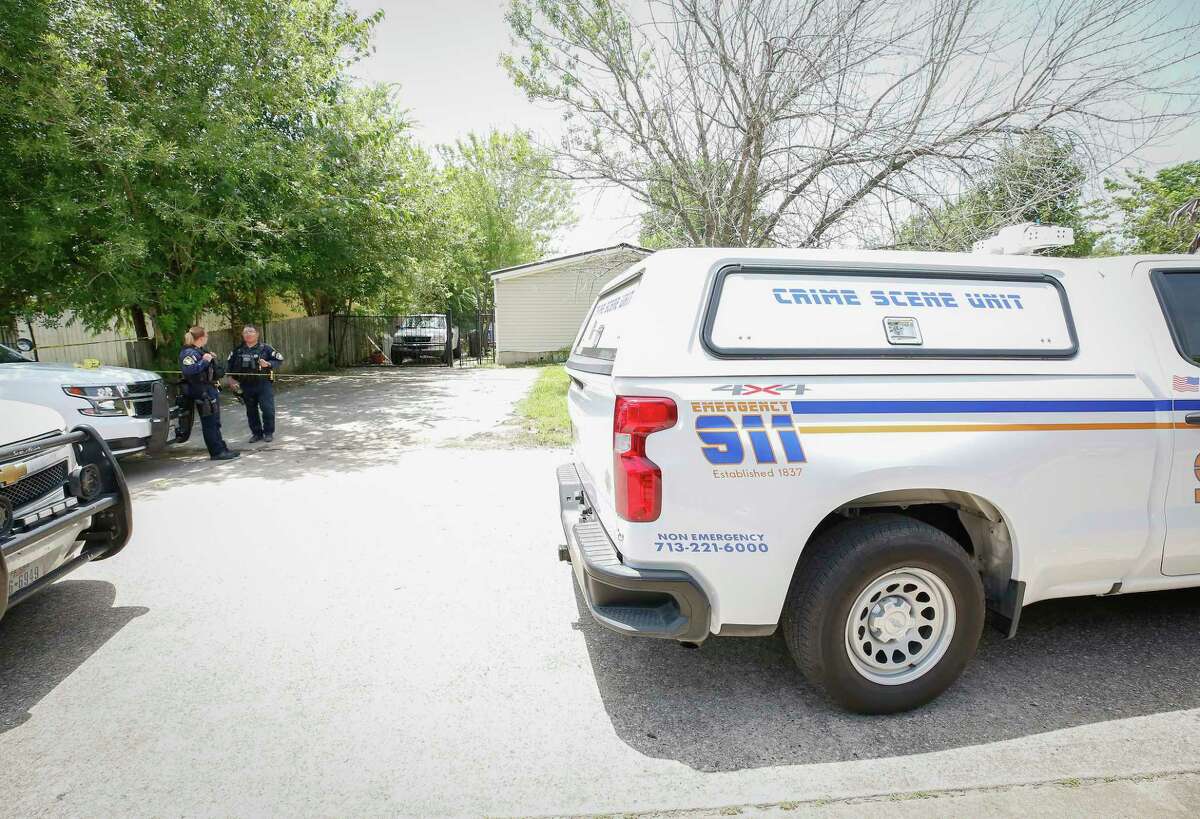 The suspected gunman was found later, in an apparent death by suicide in the 7700 block of Bayou Forest Drive after two people, including a pregnant woman, were fatally shot at a soccer park, 4255 Clow Road, July 25, 2021, in Houston.