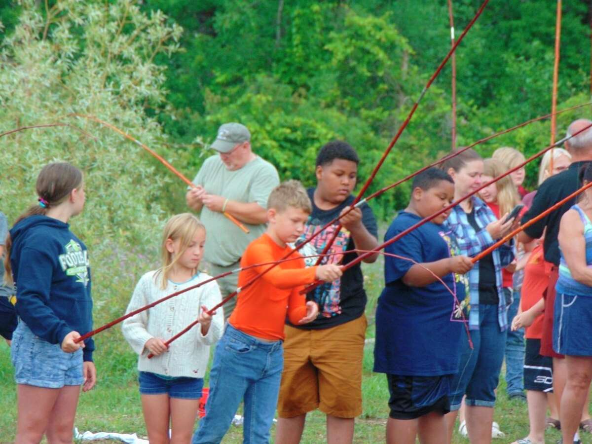 The youth fishing derby is a highlight of the Troutarama each year. (Star photo/Shanna Avery)