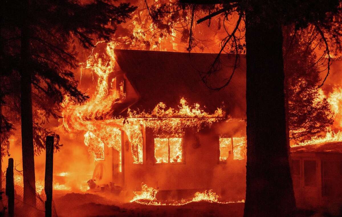 On July 24, 2021, a house fire broke out in Plumas County, California, near a waterfall in California, India. 