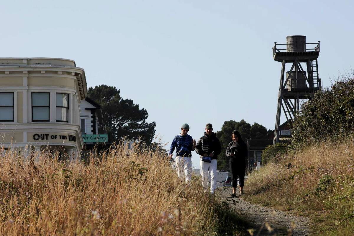 Mendocino is running low on water because its wells are going dry.