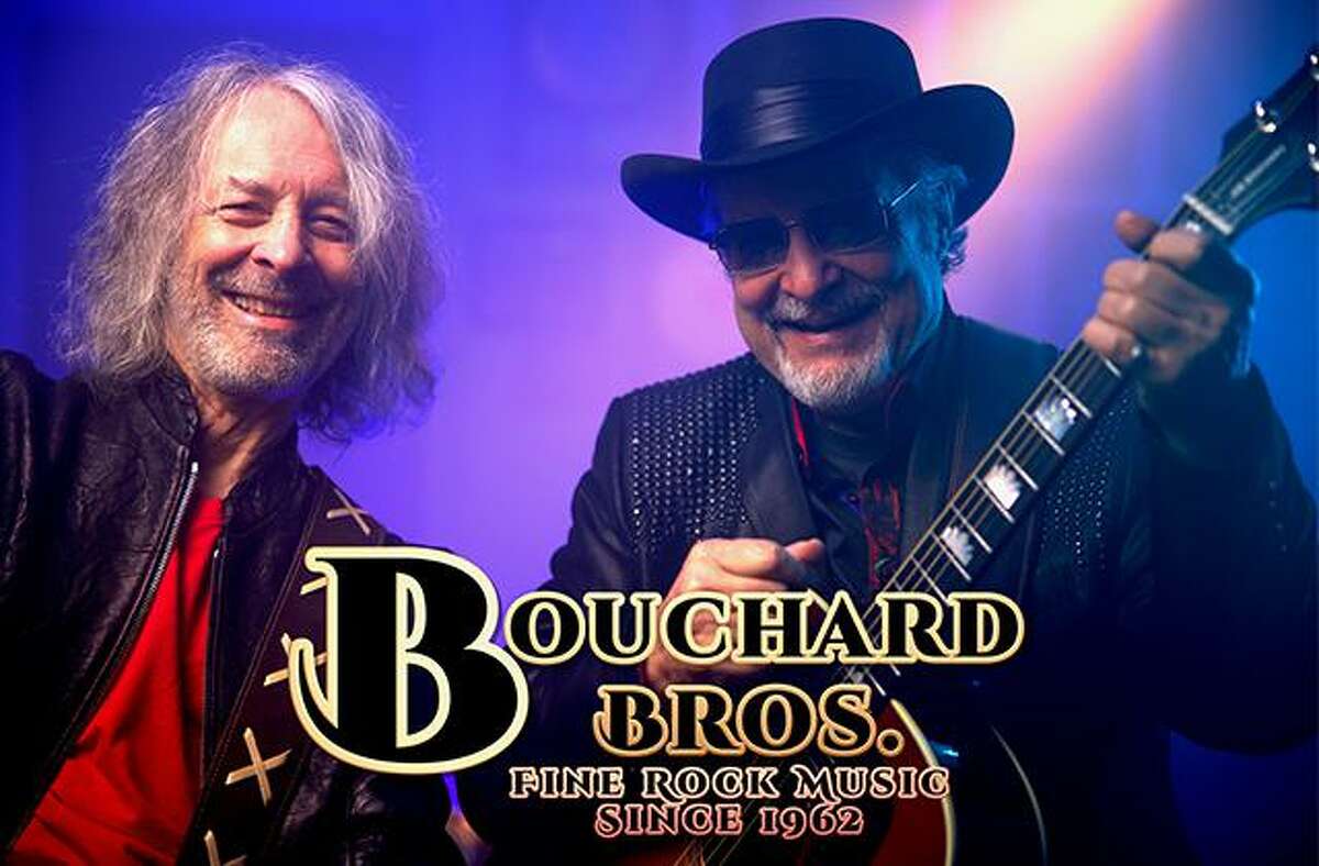 The Katharine Hepburn Cultural Arts Center presents two original founding members of Blue ?-yster Cult, The Bouchard Brothers with Joan Levy Hepburn, at 8 p.m. July 31.