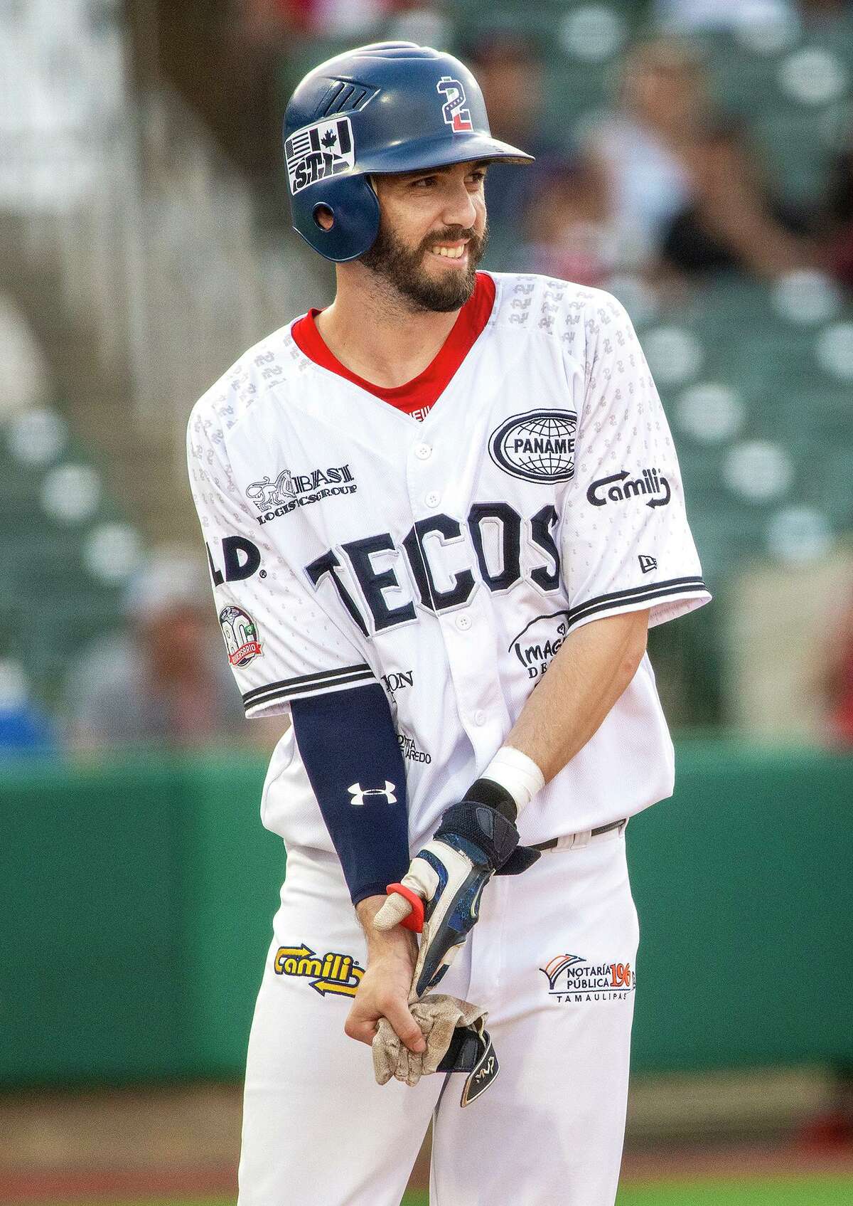 Since returning from injury, Kevin Medrano has manned center field for the Tecolotes Dos Laredos.