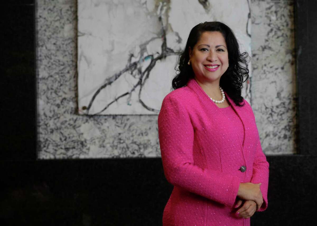 Laura Murillo, president and CEO of the Houston Hispanic Chamber of Commerce shown Wednesday, May 23, 2018, in Houston