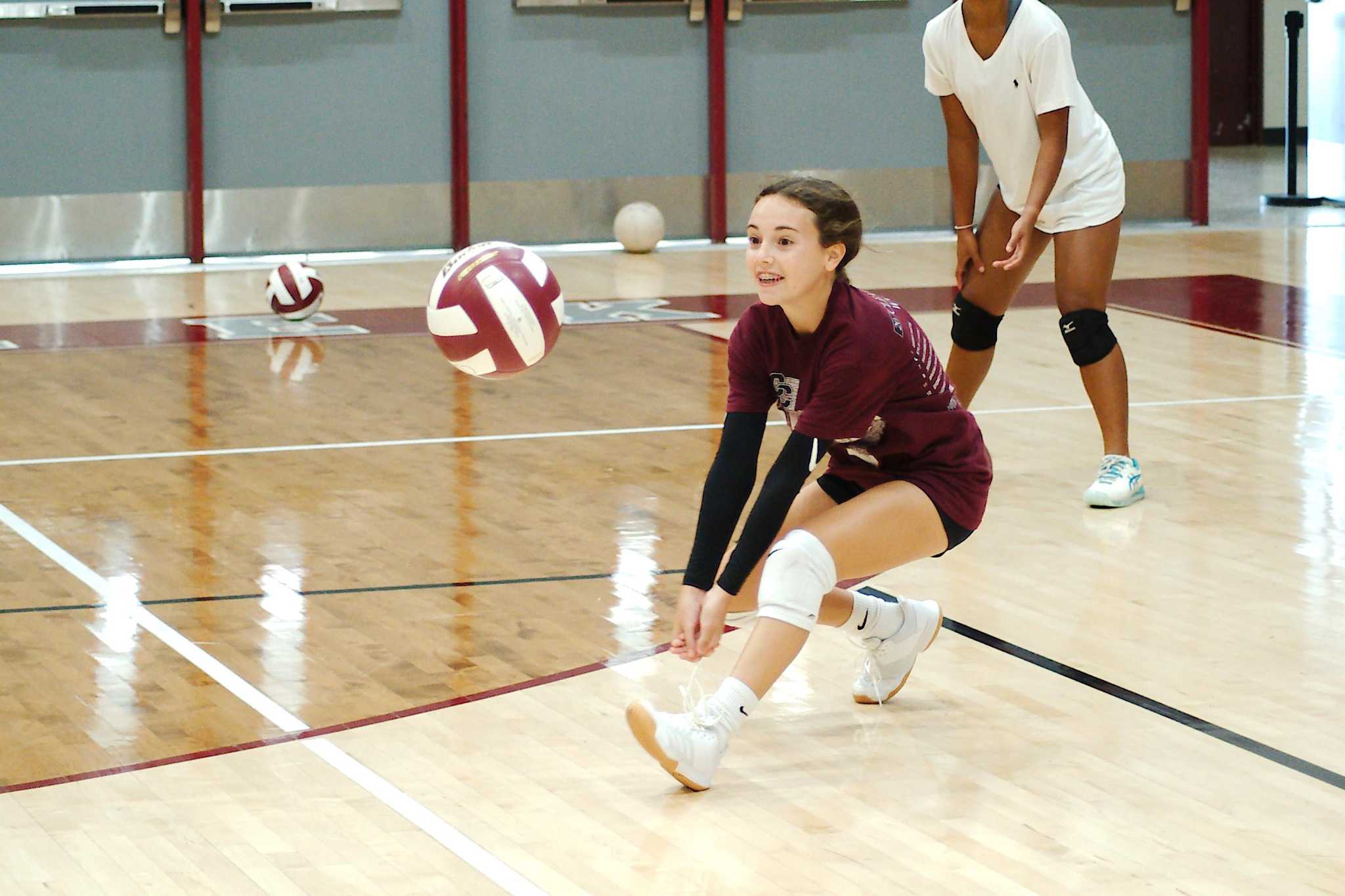 Players enjoy Clear Creek volleyball camp