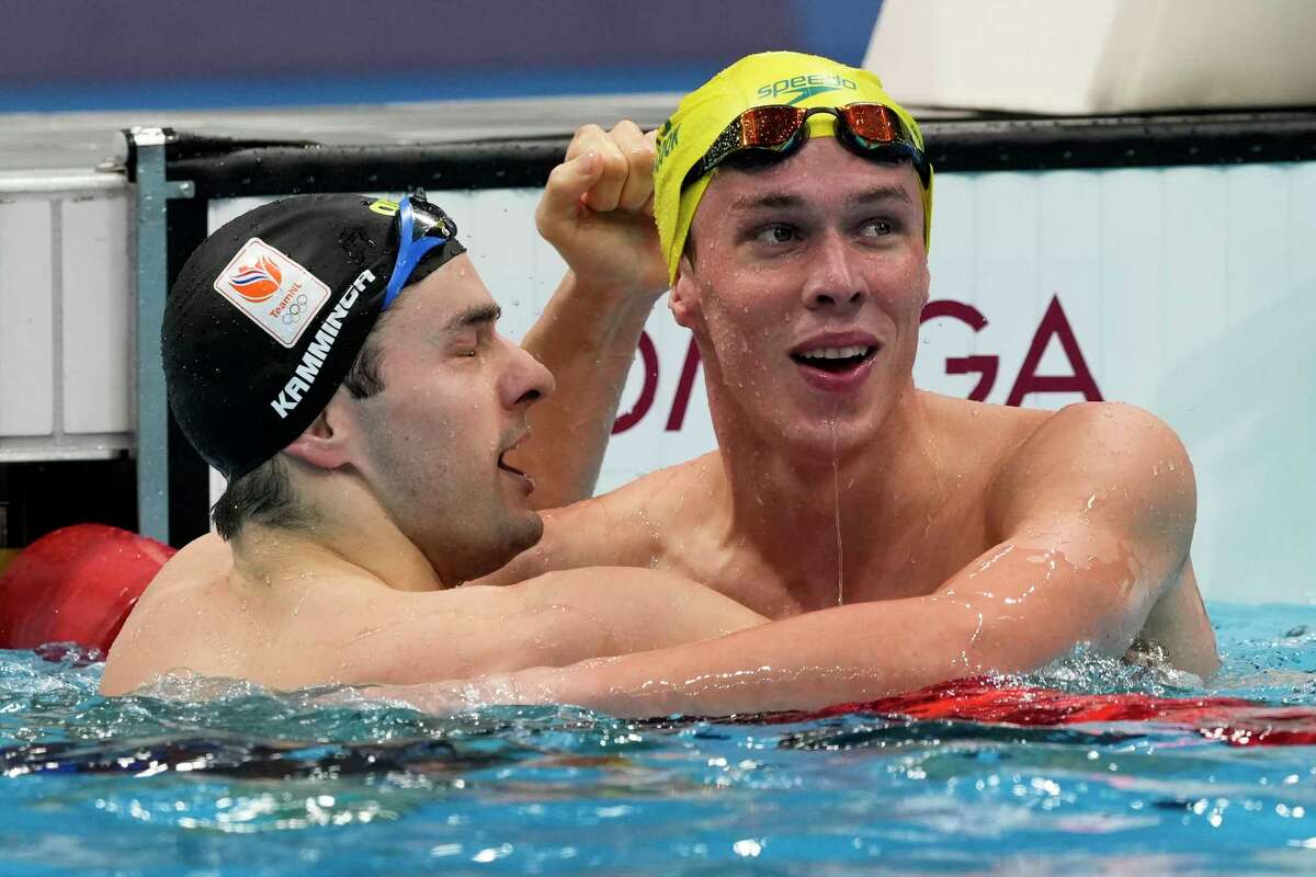 American Bobby Finke takes first Olympic gold in 800 freestyle