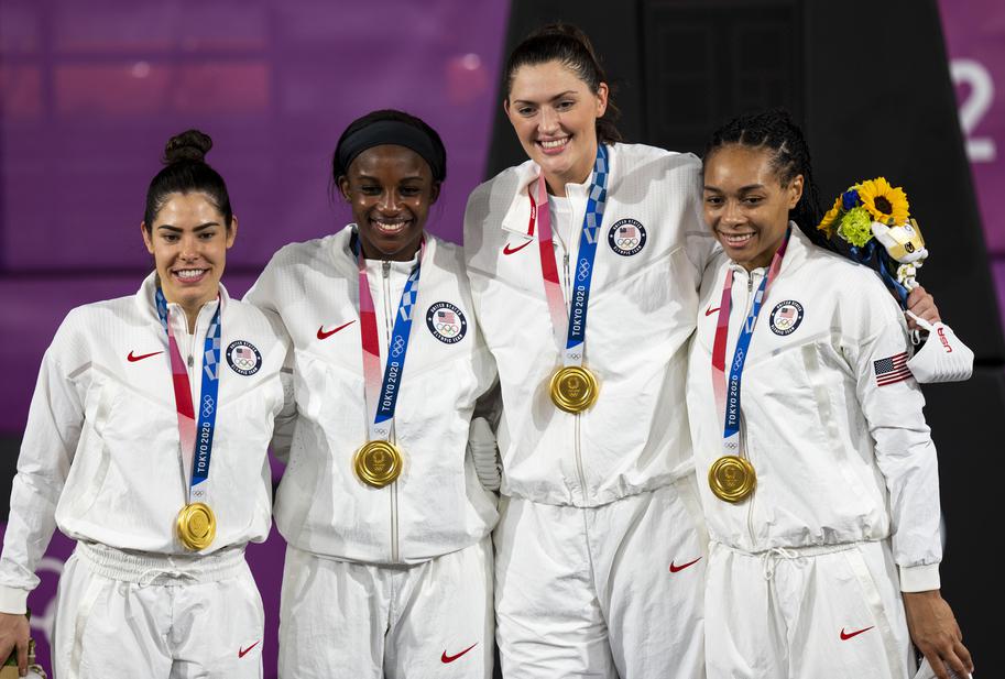 U.S. women win gold in 3-on-3 basketball