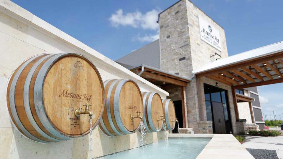 Exterior of Messina Hof Winery on the property of Harvest Green, the farm-focused community along the Grand Parkway at West Airport Boulevard in Richmond, which is growing, Friday, July 2, 2021, in Richmond.