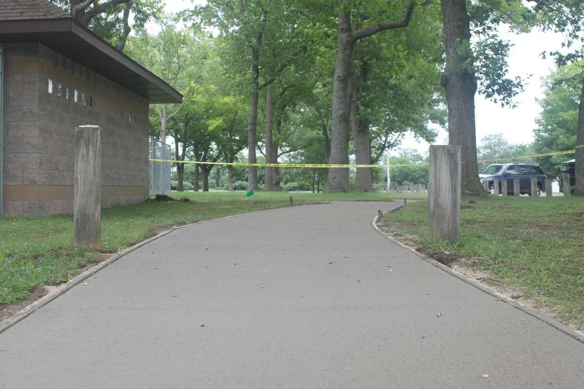 Rietz Park sidewalk to increase bathroom accessibility