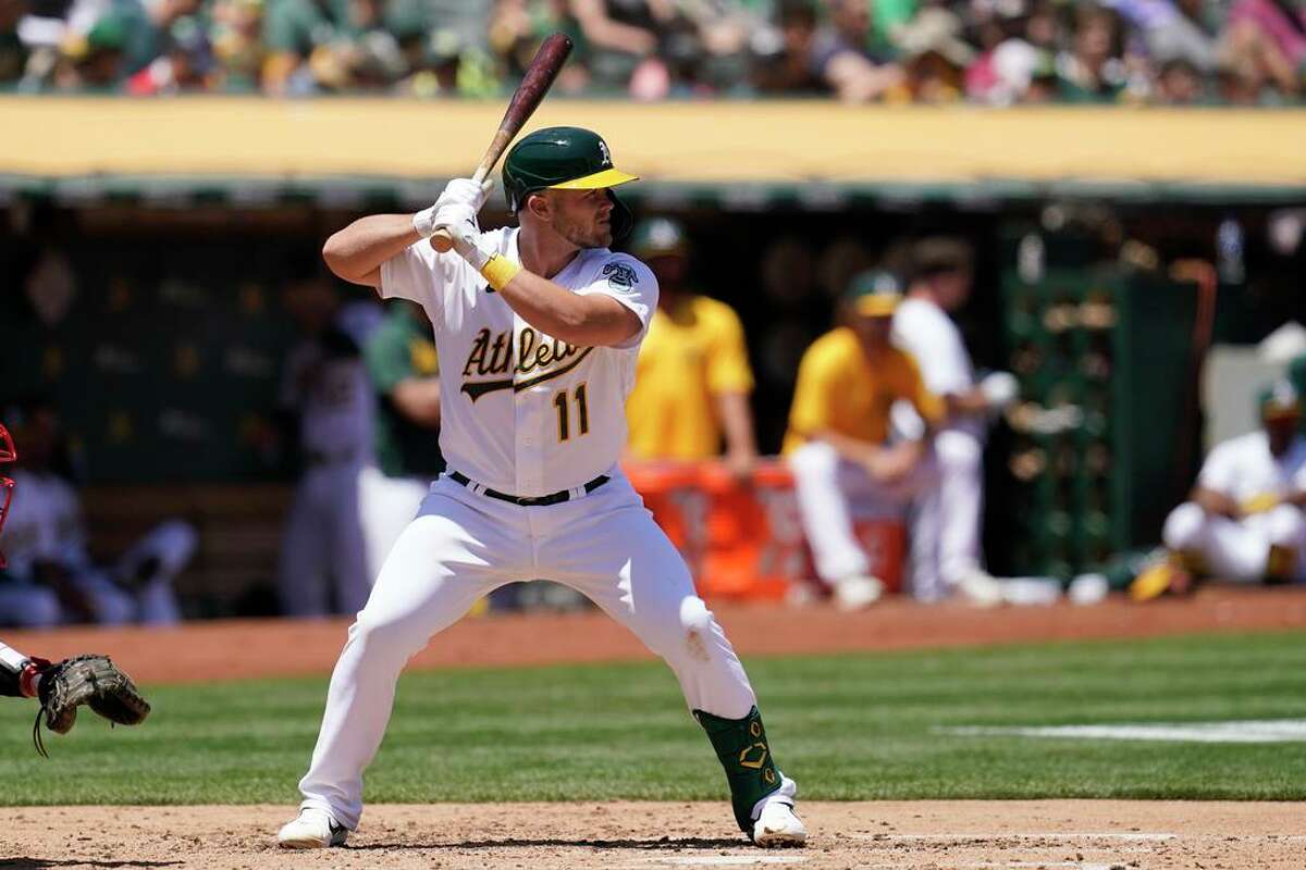 A's option Jacob Wilson to TripleA, clear roster spot for Starling Marte