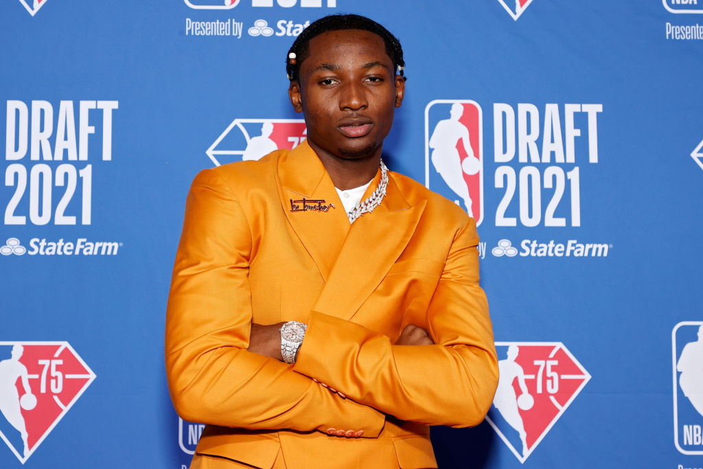 Warriors select Jonathan Kuminga with No. 7 overall pick in NBA Draft