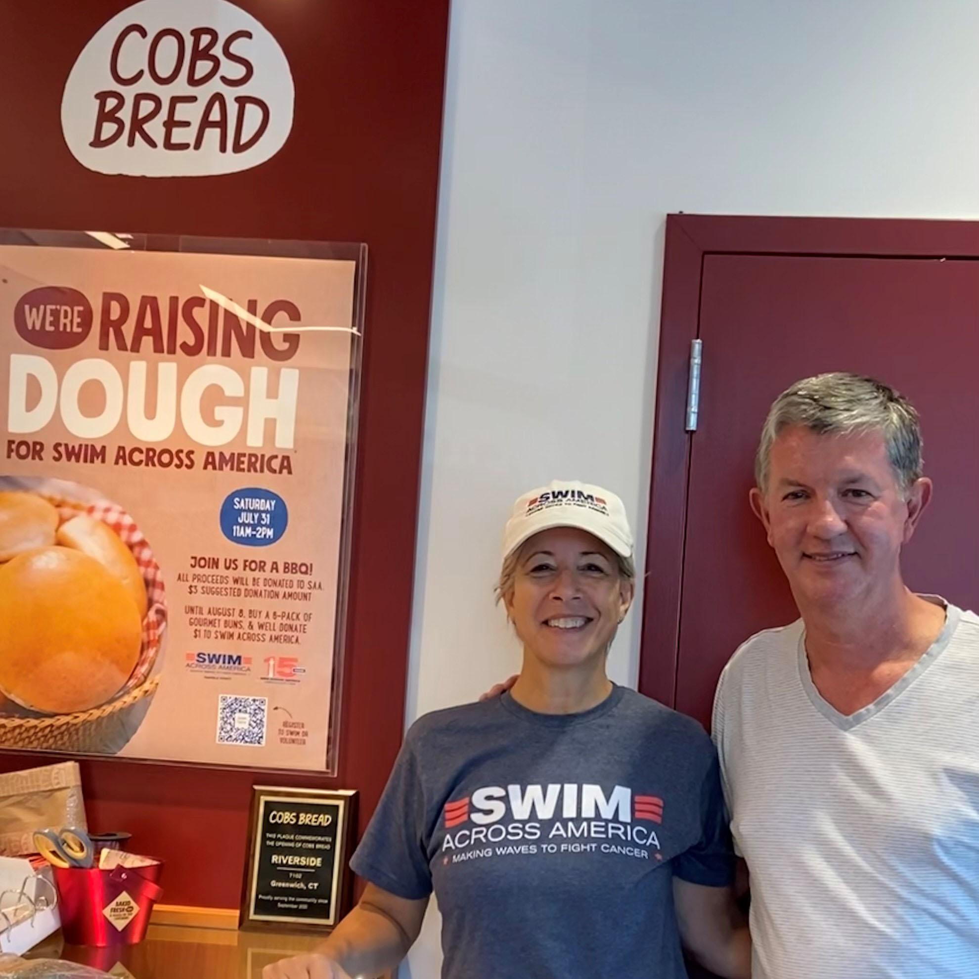 COBS Bread in Greenwich/Stamford raises dough to support Swim Across America Fairfield County - Greenwich Time