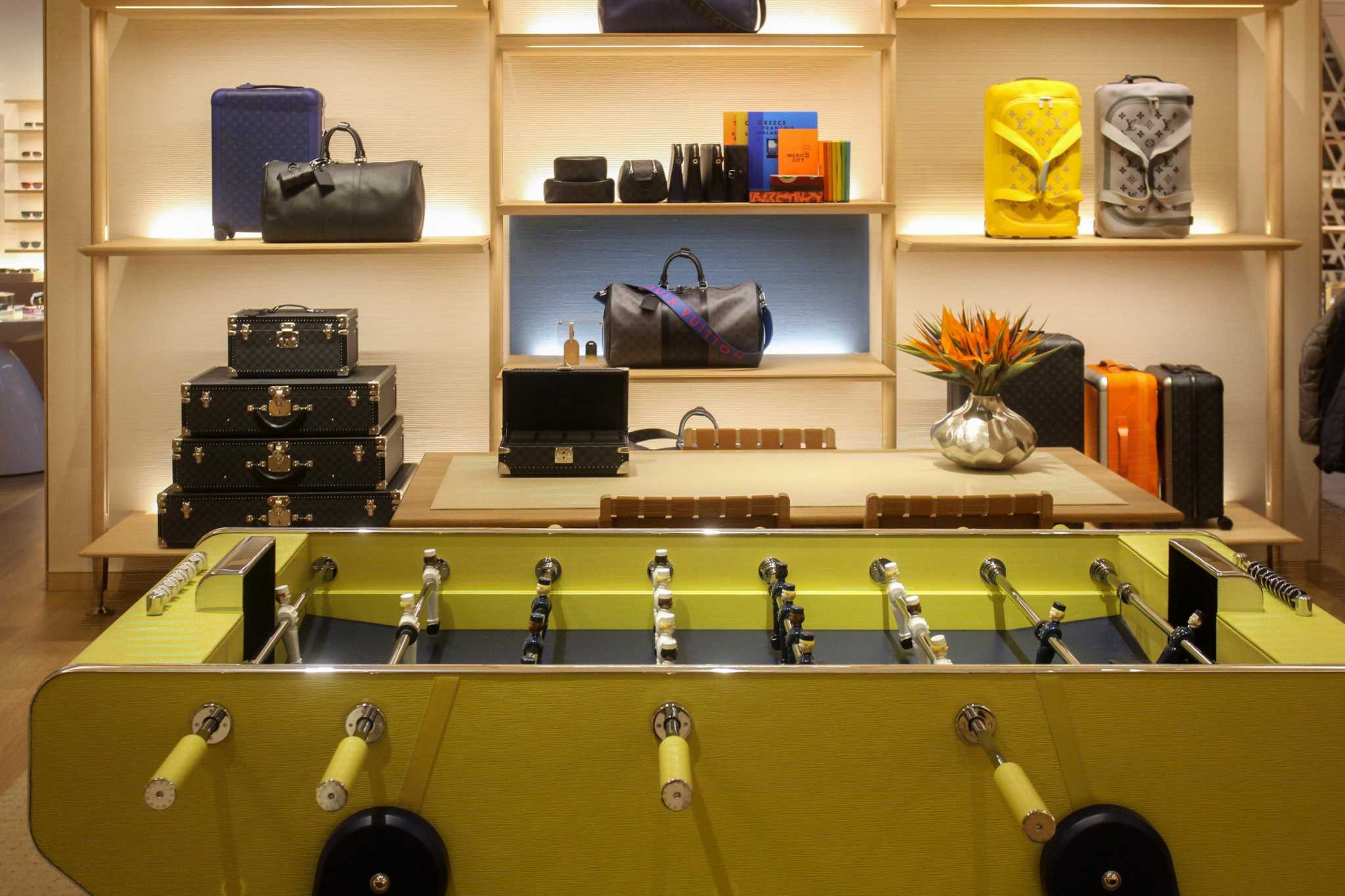 Inside the largest Louis Vuitton men's store in the United States