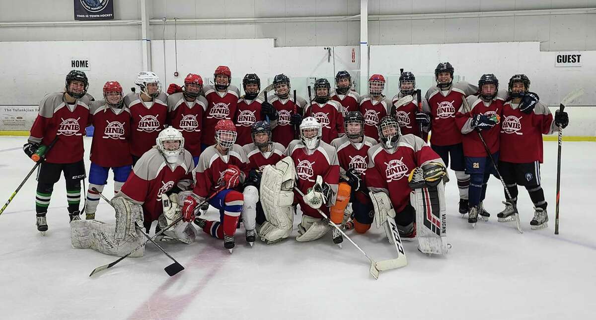 The Connecticut High School Girls Hockey Association team, which went 4-0 at the Hockey Night In Boston SE/RI Festival at the Bog in Kingston, Mass. on July 13-14.