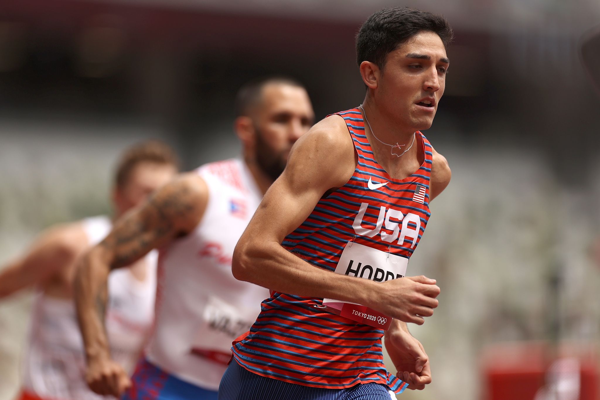 Hoppel returns to the track after Olympic run