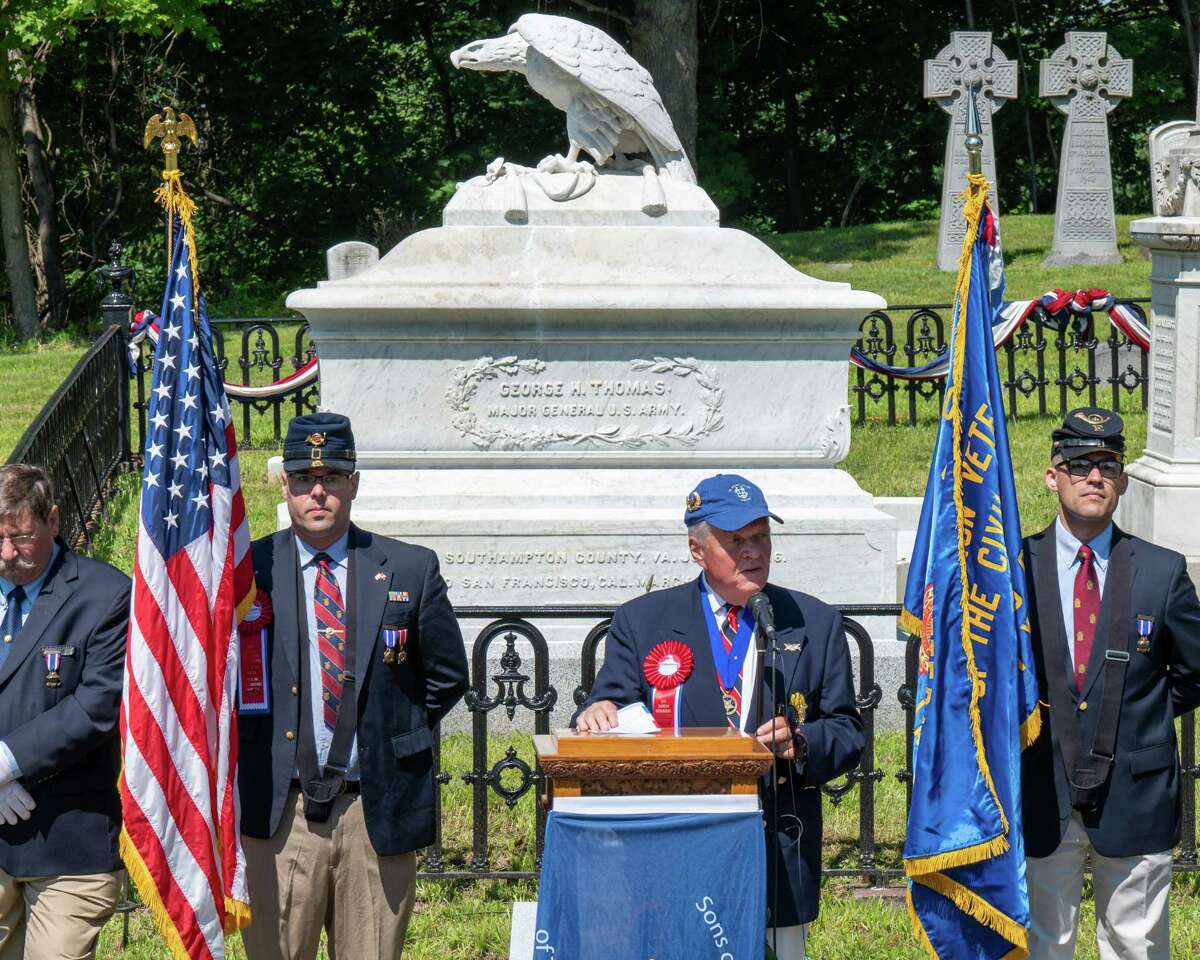 Photos: Civil War general honored at Troy gravesite