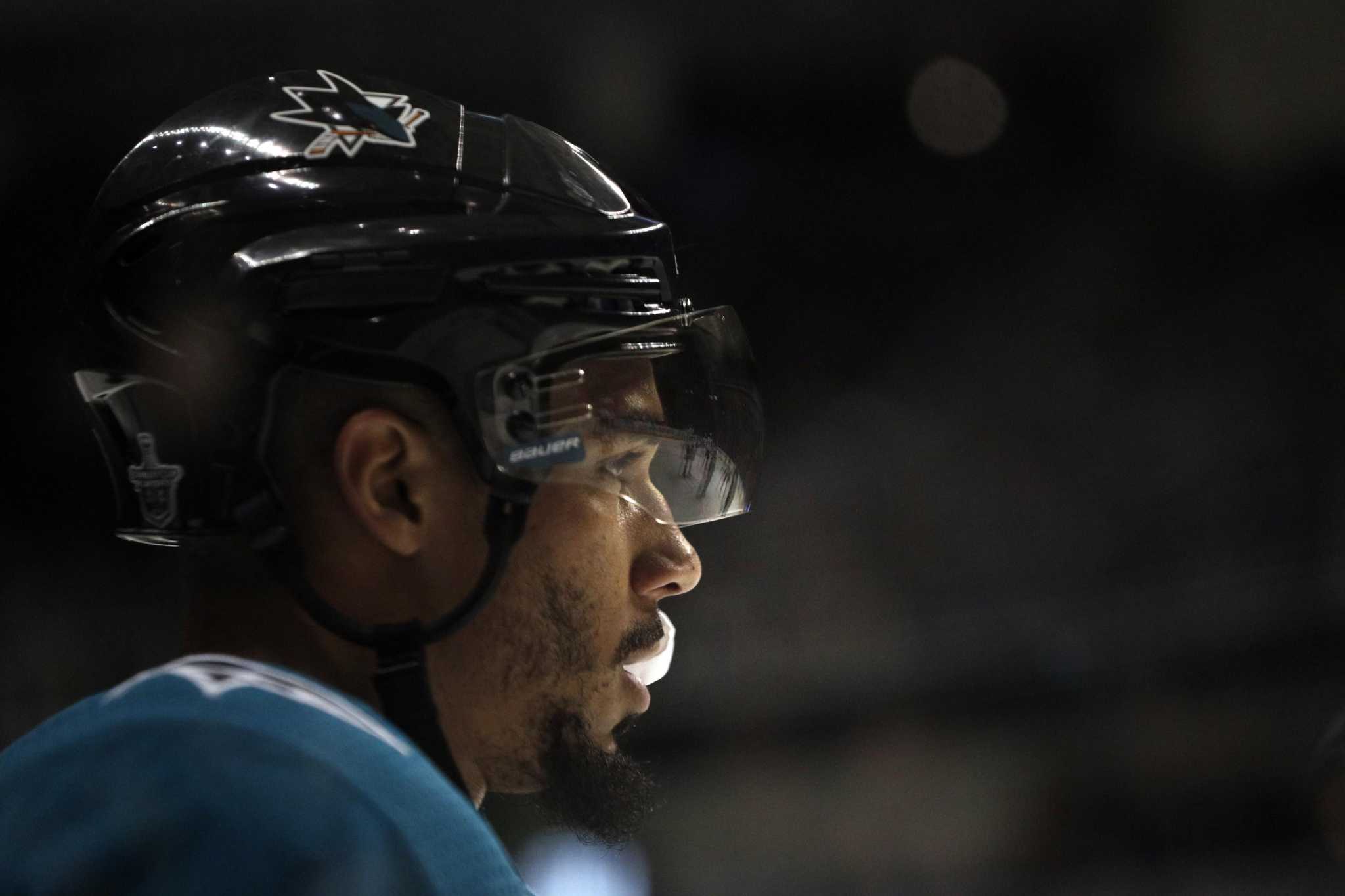 NHL to investigate claim Sharks' Evander Kane bet on own games - Los  Angeles Times