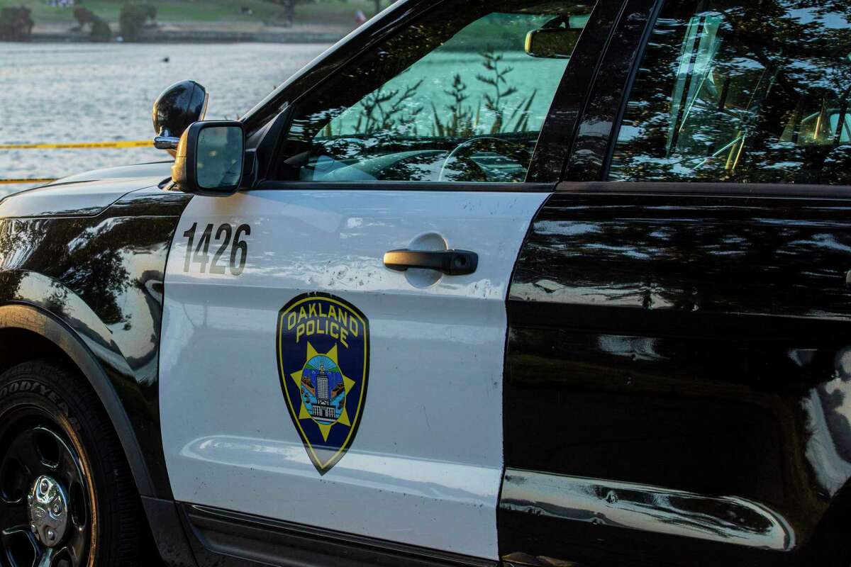 Three people were killed Friday night during a chaotic scene in West Oakland that involved a fatal shooting and a car fatally striking a bicyclist, police said.