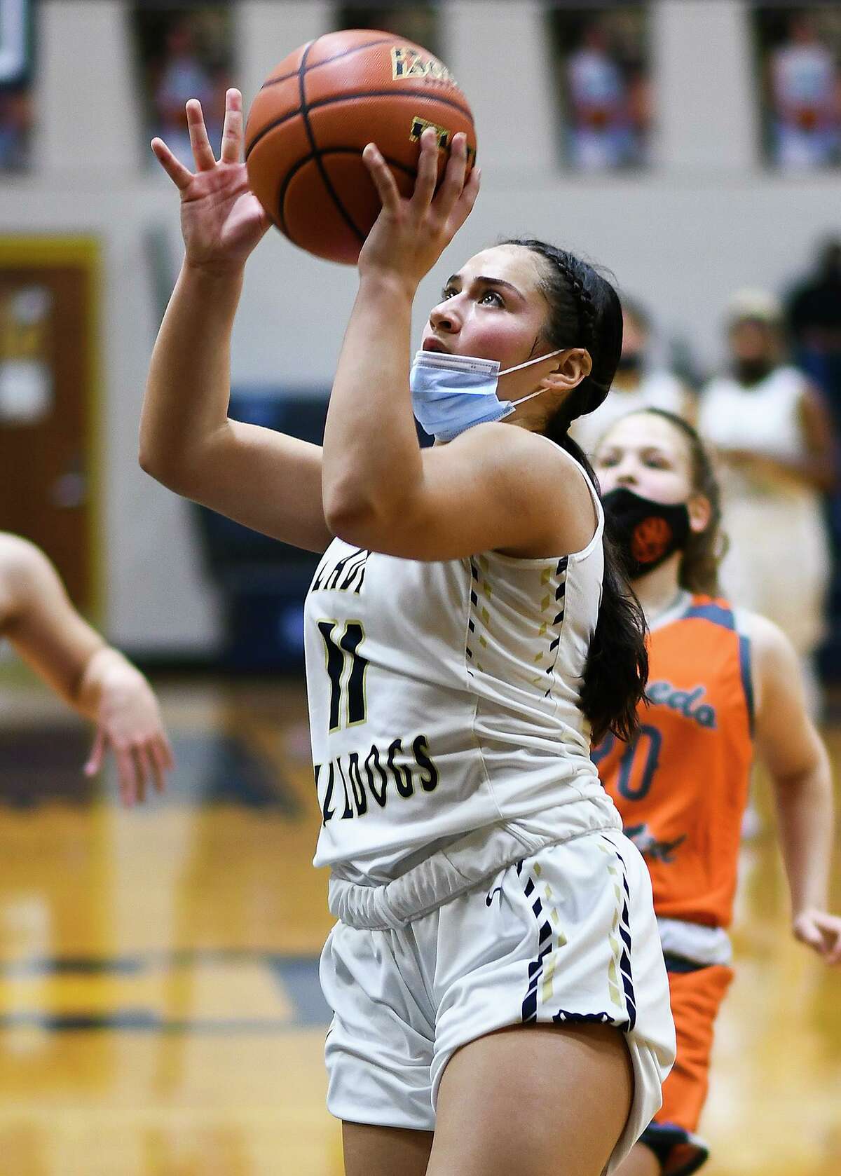 Alexander senior-to-be Kayla Herrera aims to play college basketball after her high school career is over.
