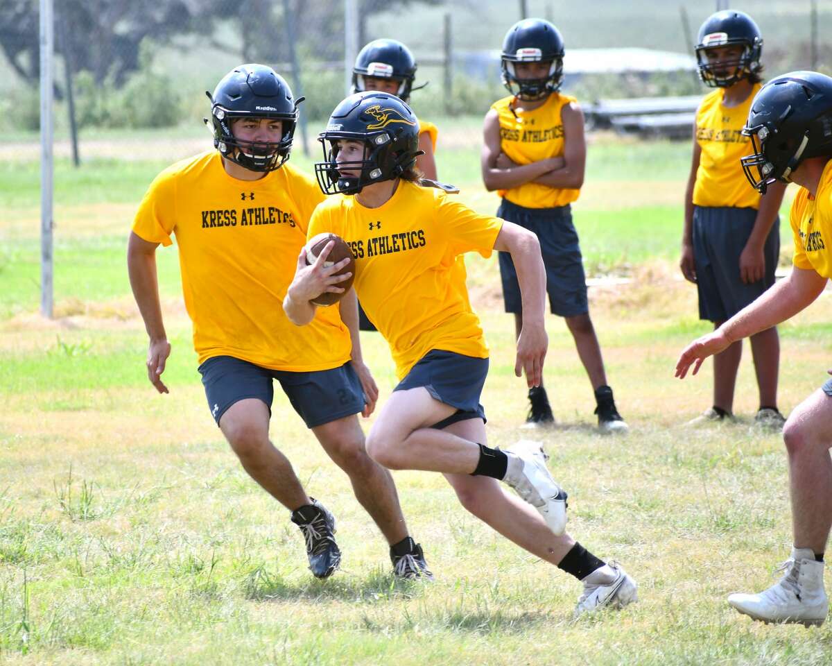 Photo Gallery Kress Football Practice 8121