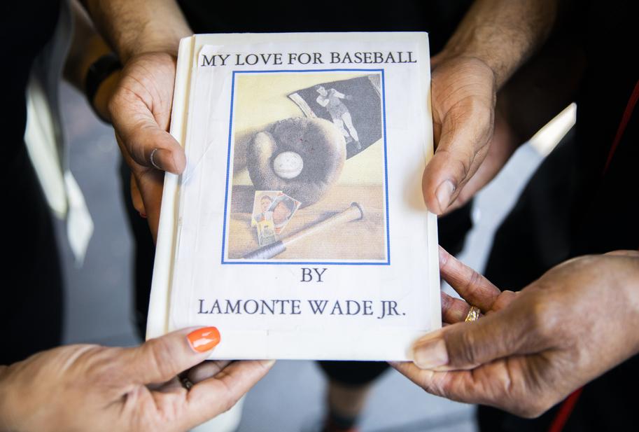 The Book LaMonte Wade Jr. wrote in middle school : r/baseball