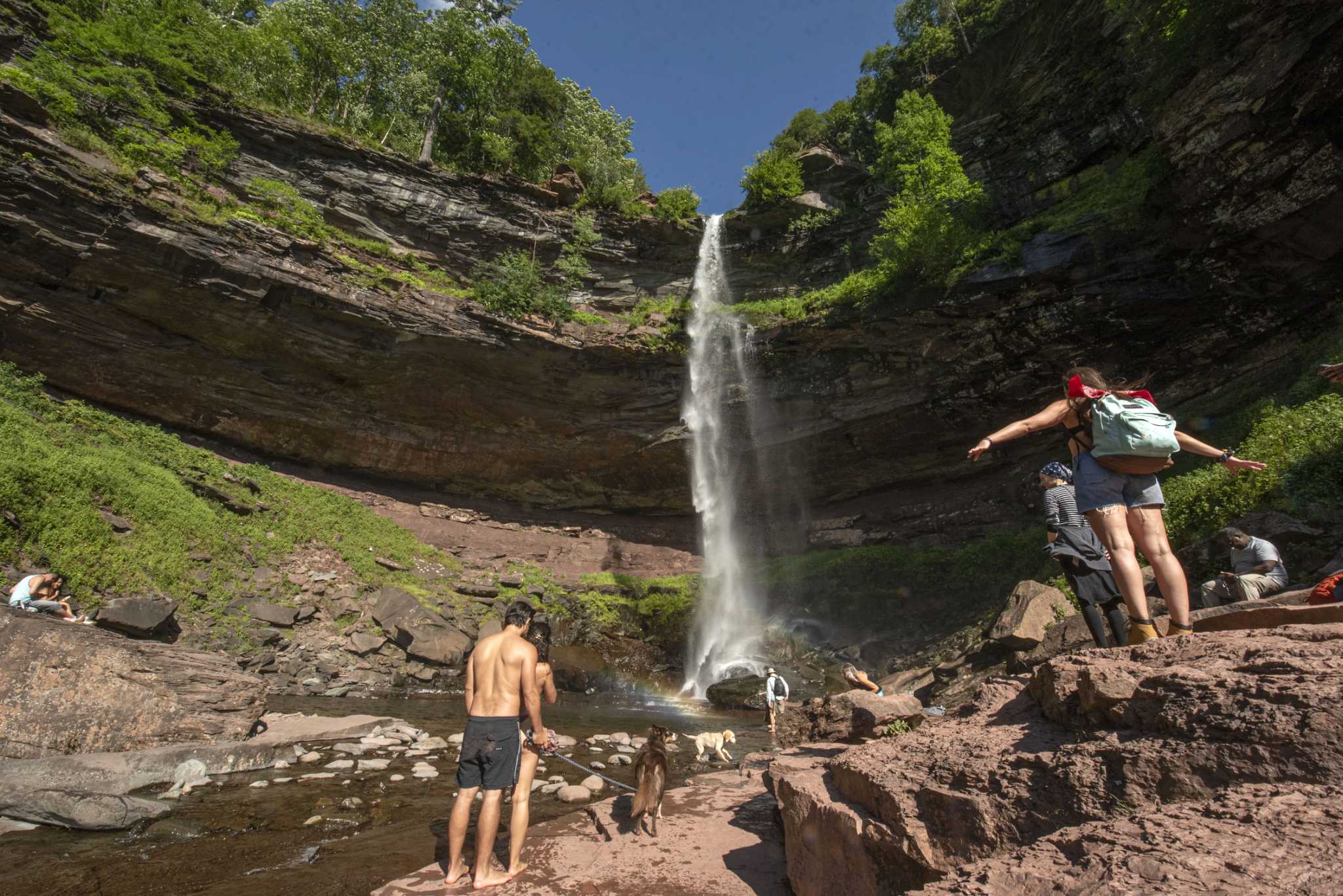 Neardrowning at Kaaterskill Falls