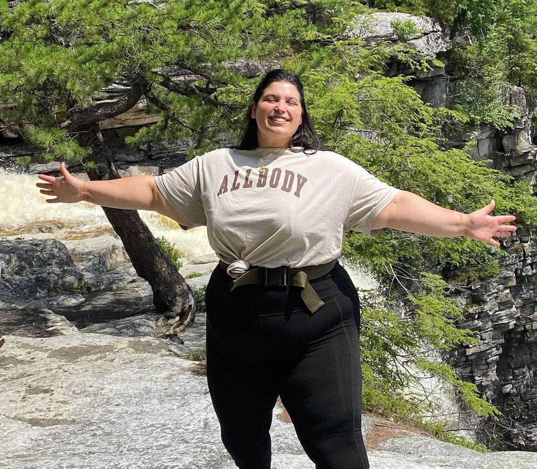 Plus-size hiking group invites all body types to the trail
