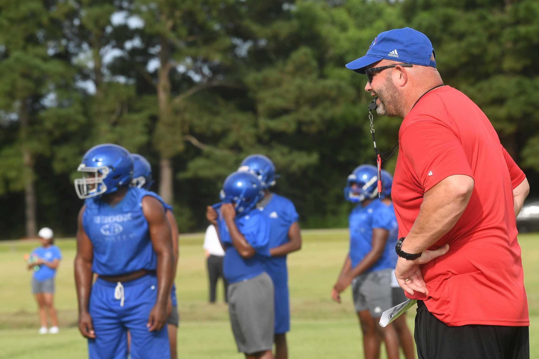 Football season underway Southeast Texas teams hold first practice