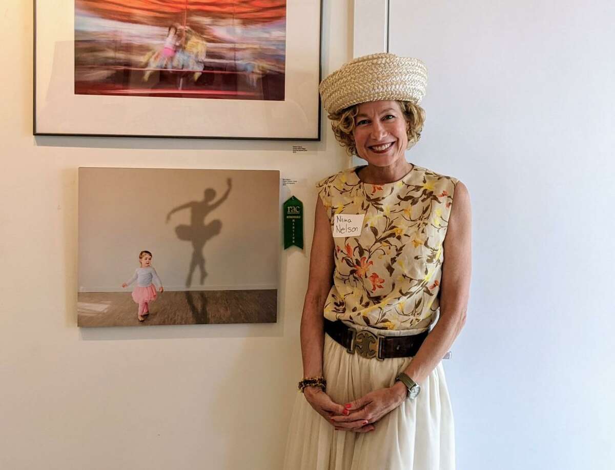 A new show at the Rowayton Arts Center, (RAC), that is titled: "Photography and Sculpture," is on view in the center's gallery through Sunday, Aug. 29. The exhibition features over 60 pieces of artwork by area artists. The show opened on Sunday, Aug. 1. Pictured is the winner of the contest from Darien, Connecticut, Nina Nelson, with her Honorable Mention photograph that is titled: "Fourth Position... Kinda" (at bottom).