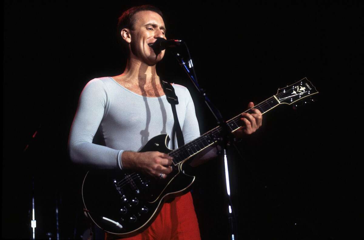 Colin Hay of Men at Work at the Park West in Chicago, Illinois, September 21, 1982.