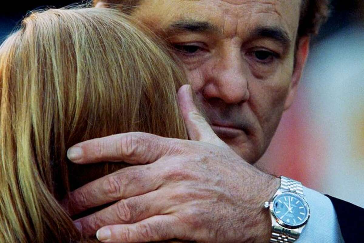 It can finally be revealed what Bill Murray whispered into Scarlett Johansson's ear before he leaves Tokyo at the end of "Lost in Translation" -- "Many years from now, resist the urge to play a Japanese character in the movie version of 'Ghost in the Shell.'"