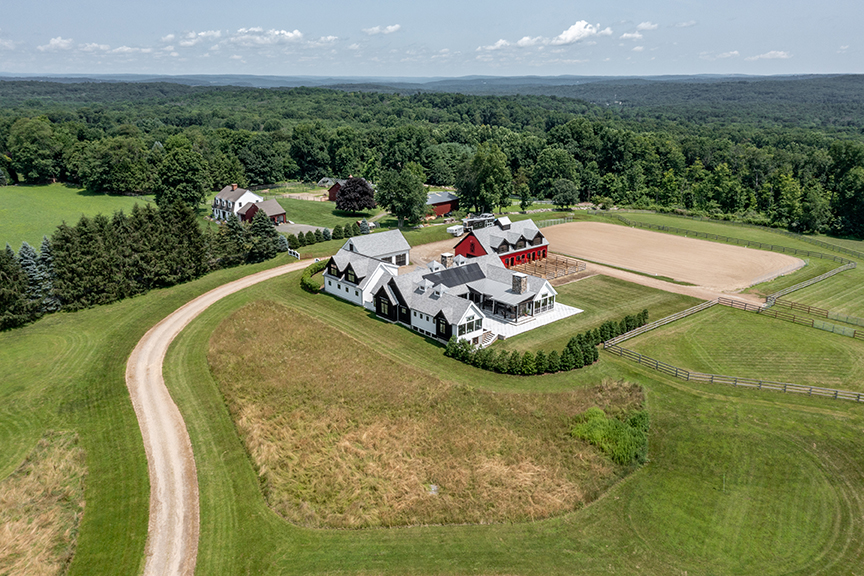 Newtown farmhouse with horse arena and 'super pantry' listed for 5M