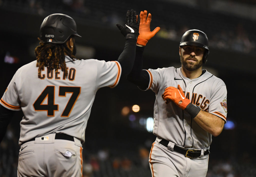 Giants catcher Curt Casali commits one of the rarest infractions in baseball