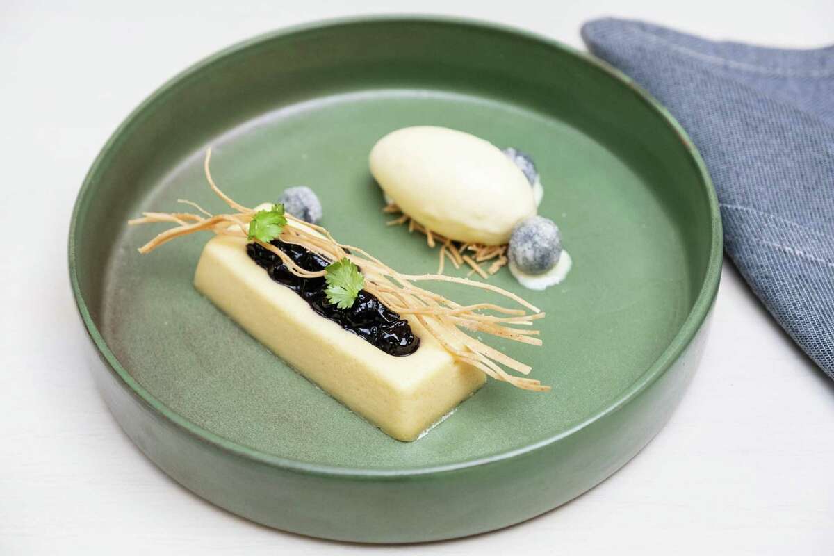 Creamy corn is one of Chef Francis Ang's signature desserts. It will be on the opening menu at Abacá in San Franciosc.
