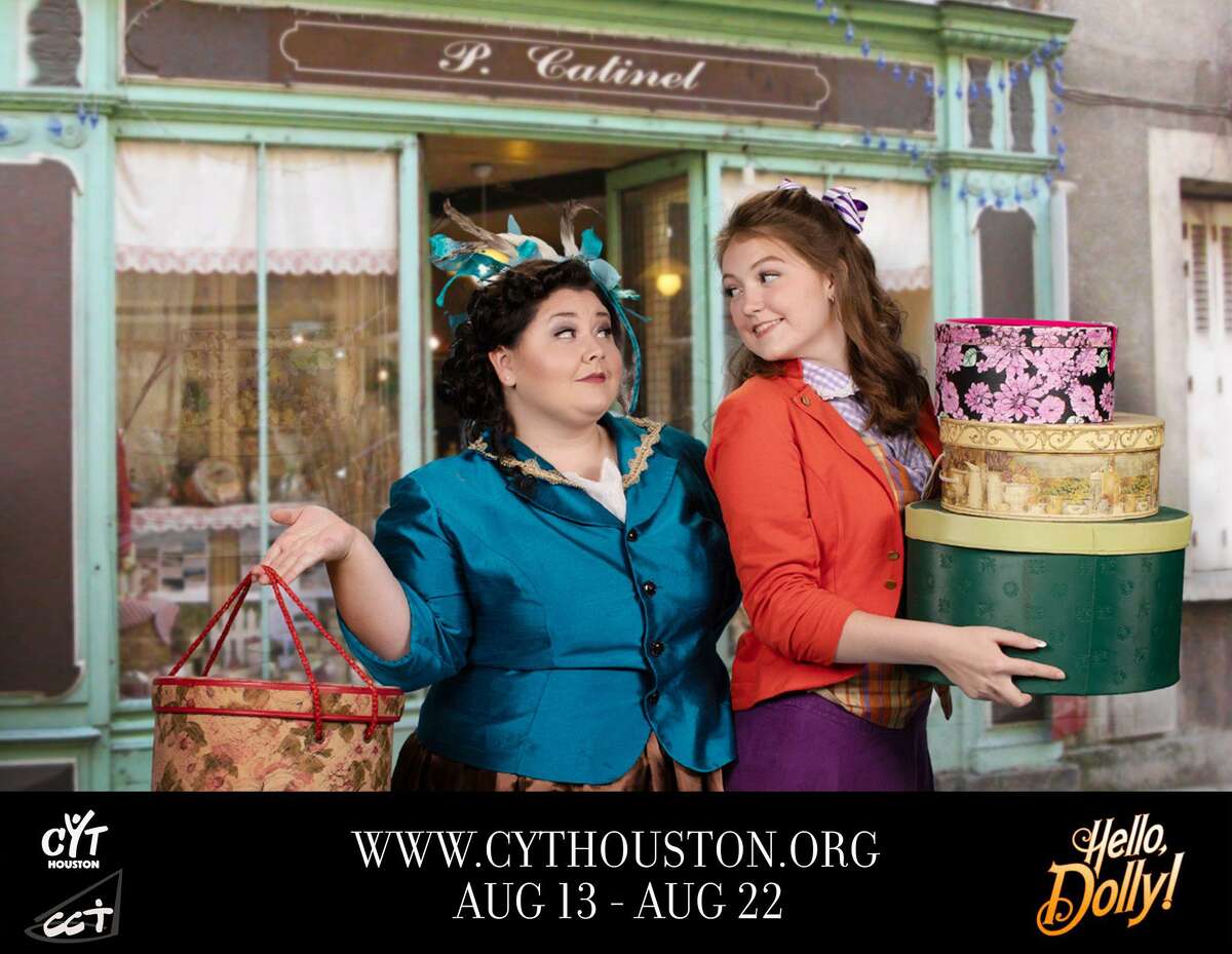 Hannah Weaver as Irene Molloy and Madeline Driver as Minnie Fay in Christian Community Theater's "Hello Dolly!" at the Crighton Theatre. Shows are Aug. 13-15 and Aug. 20-22.