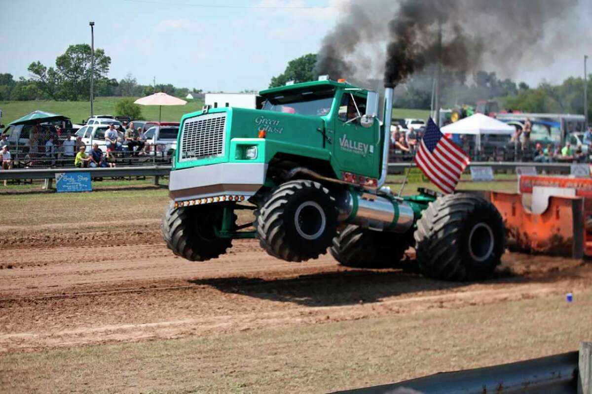 Tractors and trucks of all sizes will be roaring into Morley for the annual Celebration on the Pond. Truck and tractor pulls will run throughout Saturday, Aug. 7. (Pioneer file photo)