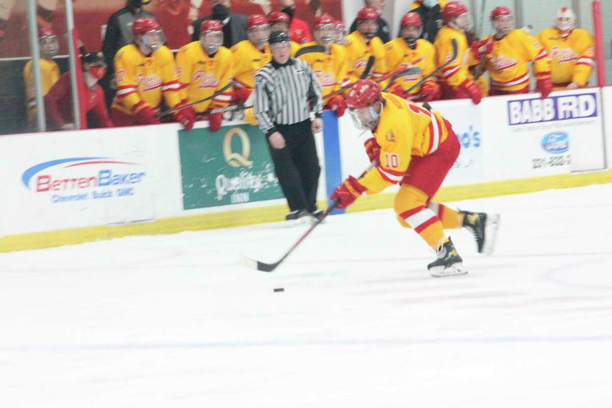 Ferris' hockey team is ready to provide another action-packed season for its fans. (Pioneer file photo)