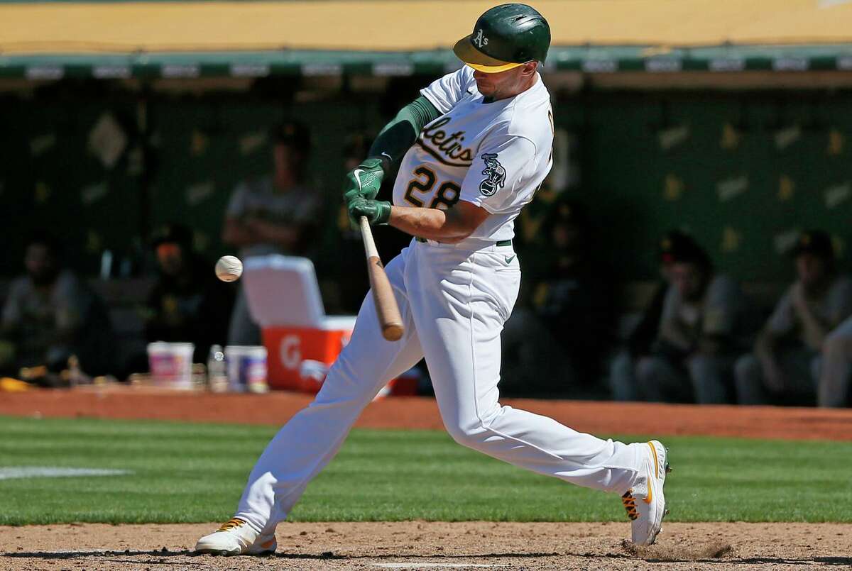 Olson hits 2-run, walk-off double, A's beat Padres 5-4 in 10