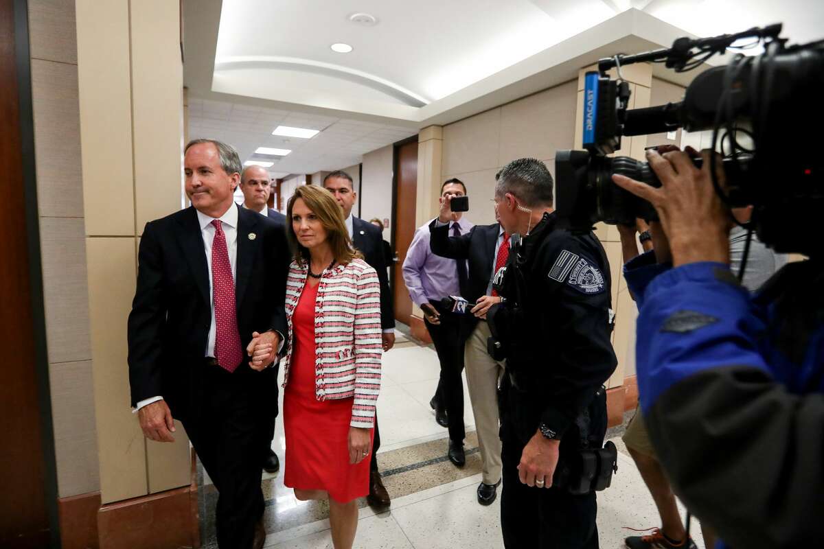 Story photo for Texas AG Ken Paxton flees during attempt to serve subpoena