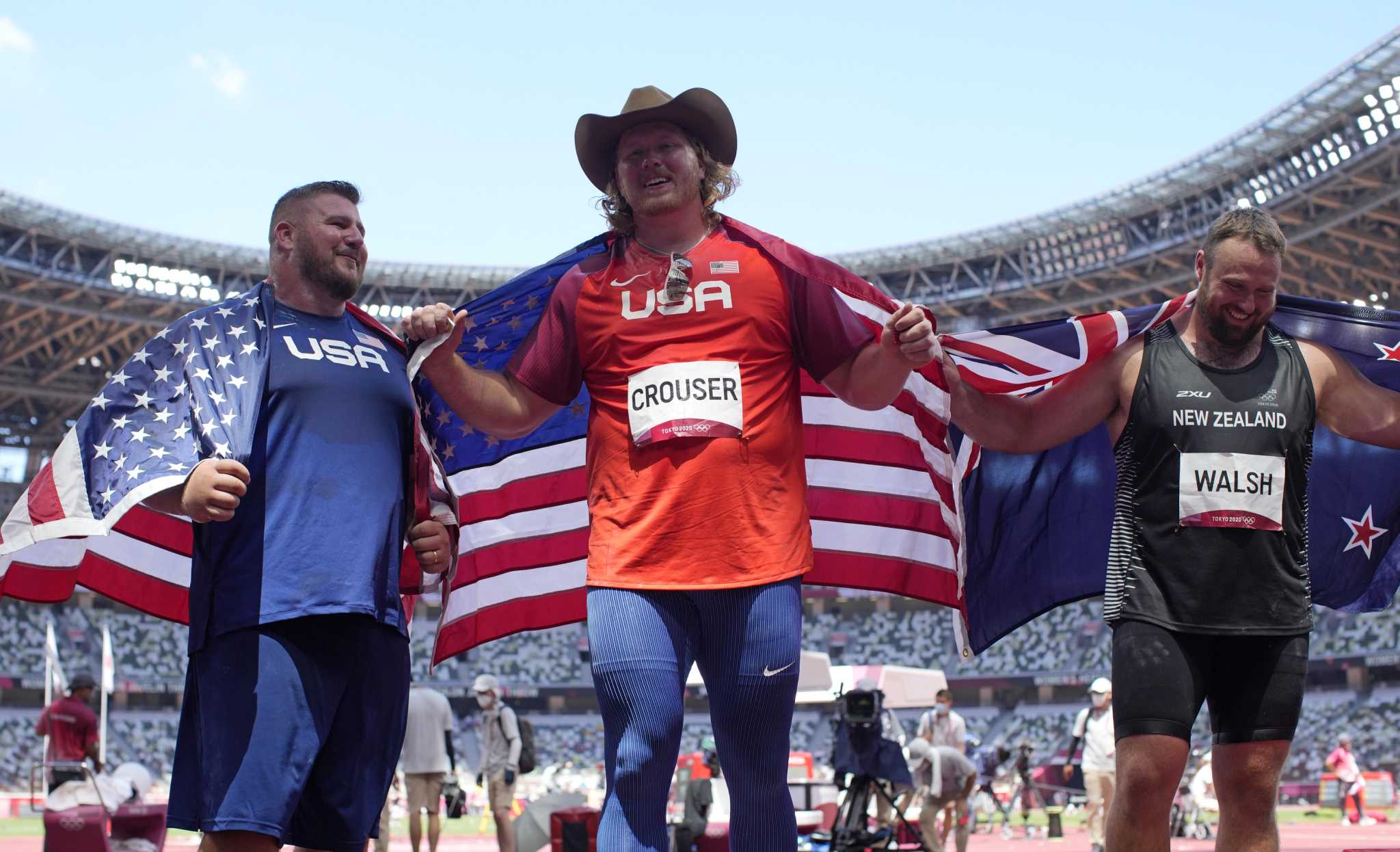 Ryan Crouser, Joe Kovacs continue U.S. legacy in shot put