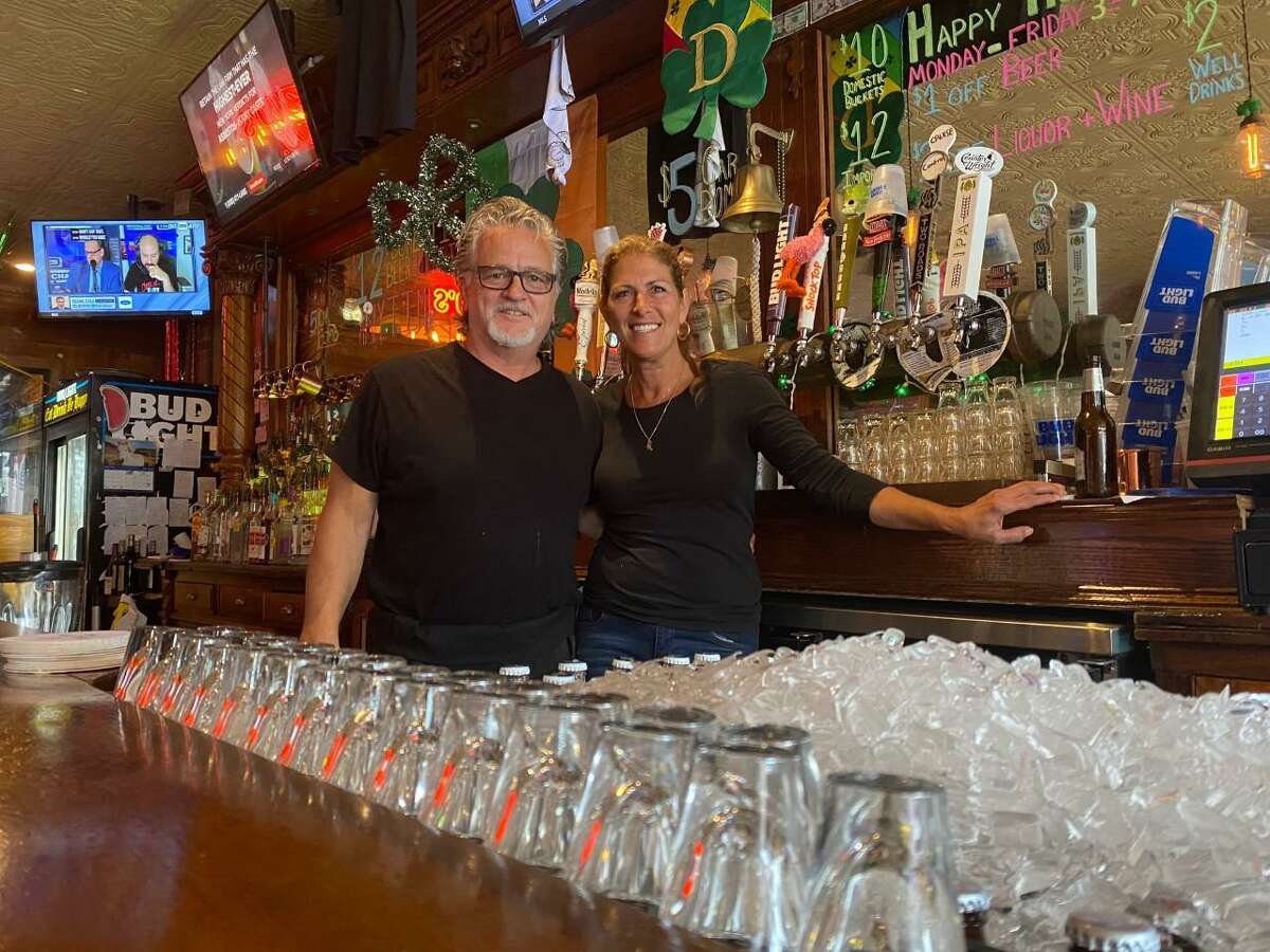 Dan and Linda Orazietti, owner of The Pub on Howe.