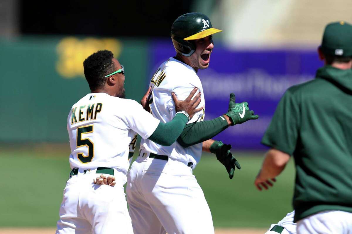 Matt Chapman, Mark Canha homer in A's win over Detroit Tigers