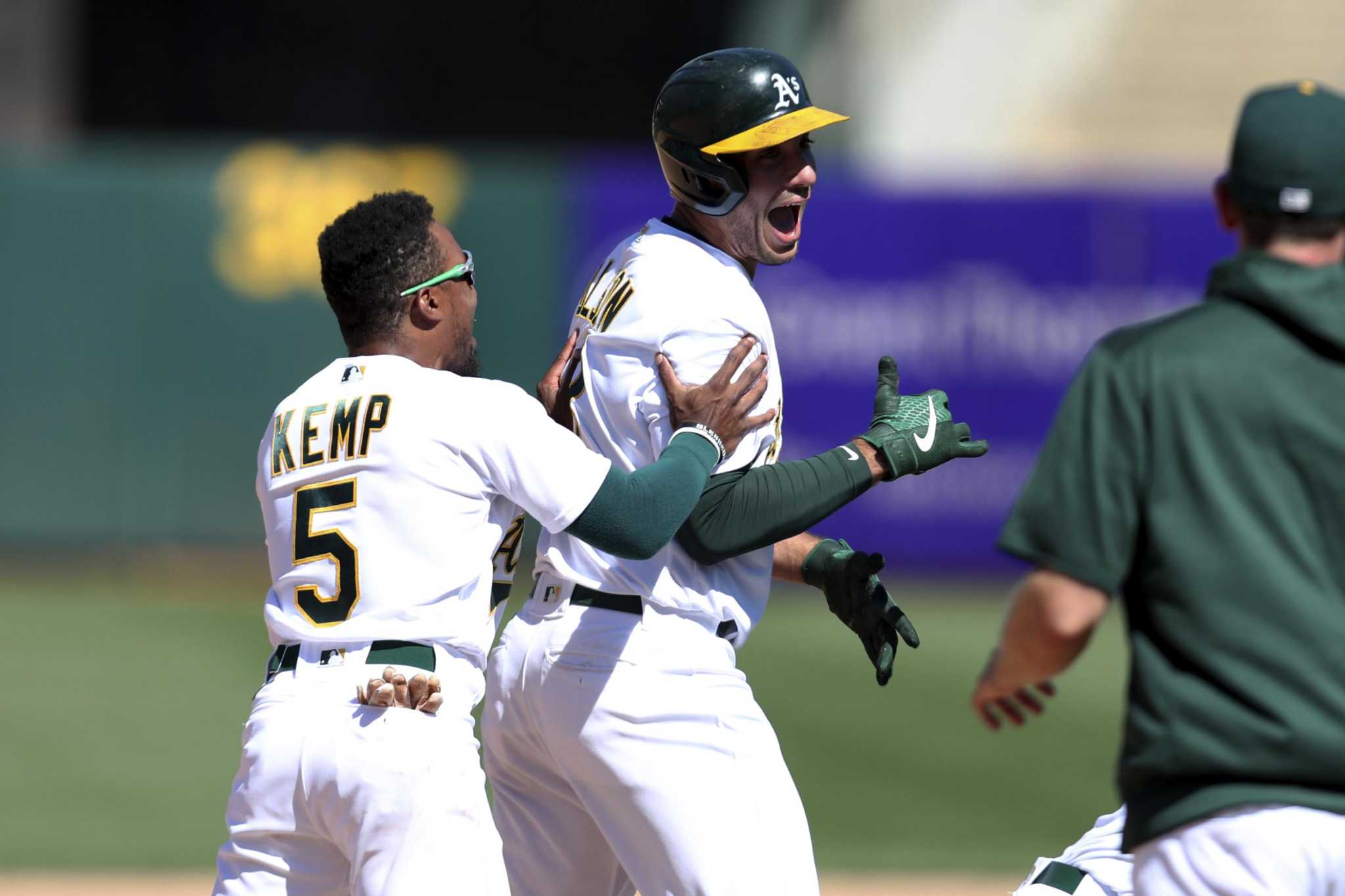 Walk-off this way: Detailing the A's first 9 walk-off wins of 2021