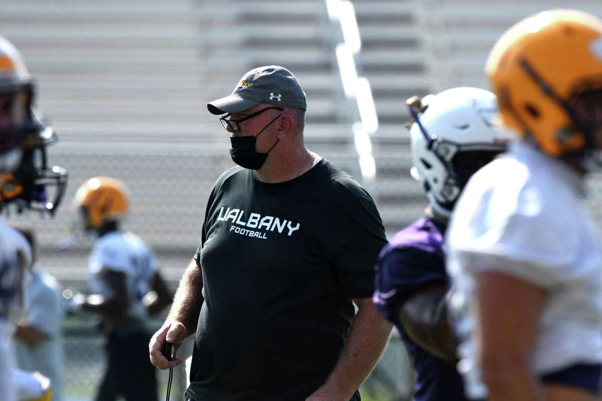 Ualbany Football Opens Training Camp About As Normal As In A Long Time