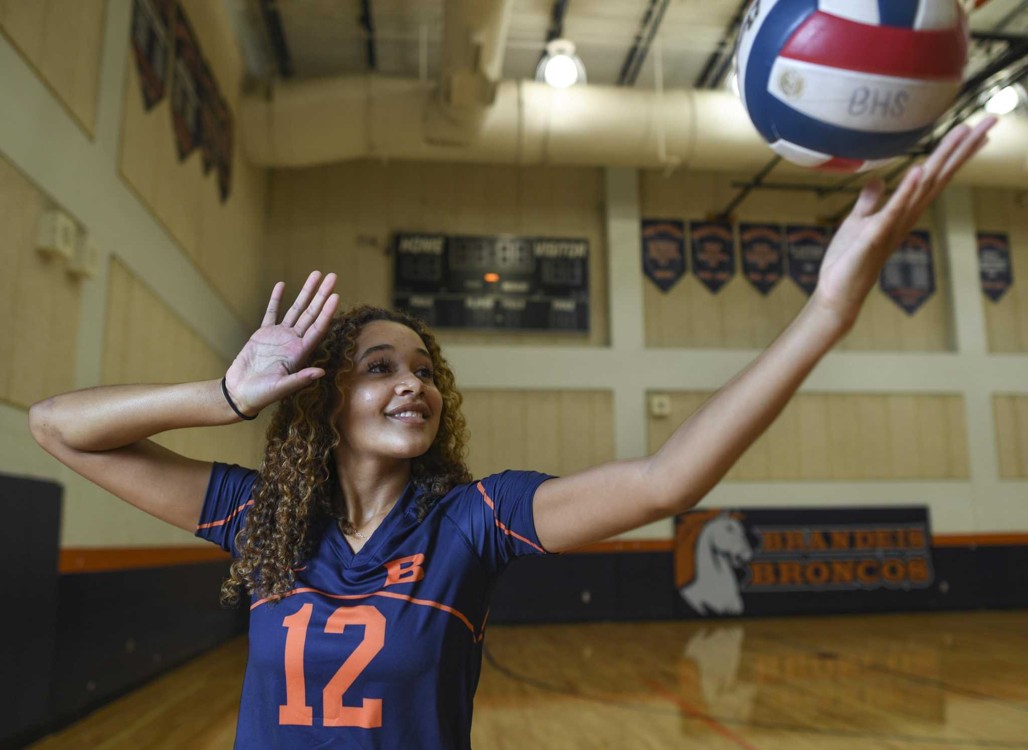 Volleyball: Brandeis dominates All-Area team