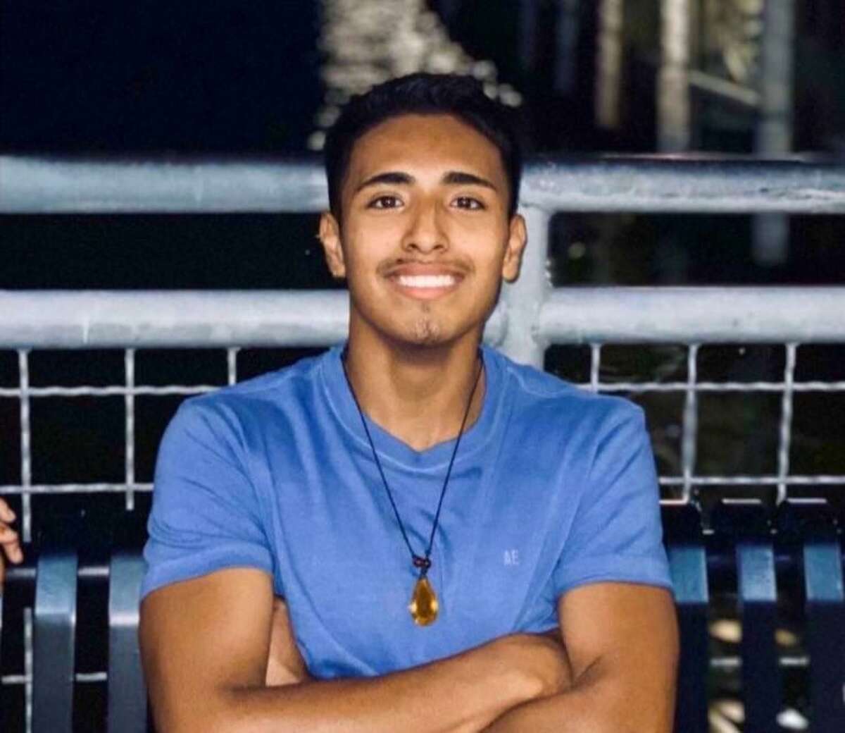 Conroe resident Mario Saucedo Jr., 18, died in a car accident in 2020. His family is trying to recover a necklace of his after it was lost at a local retailer.
