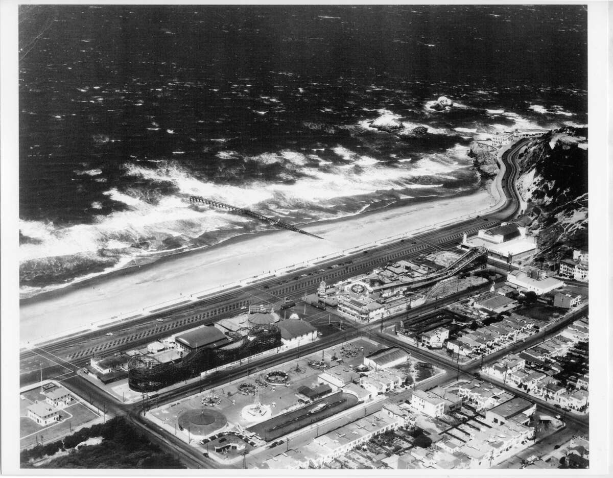 An aerial view of Playland.