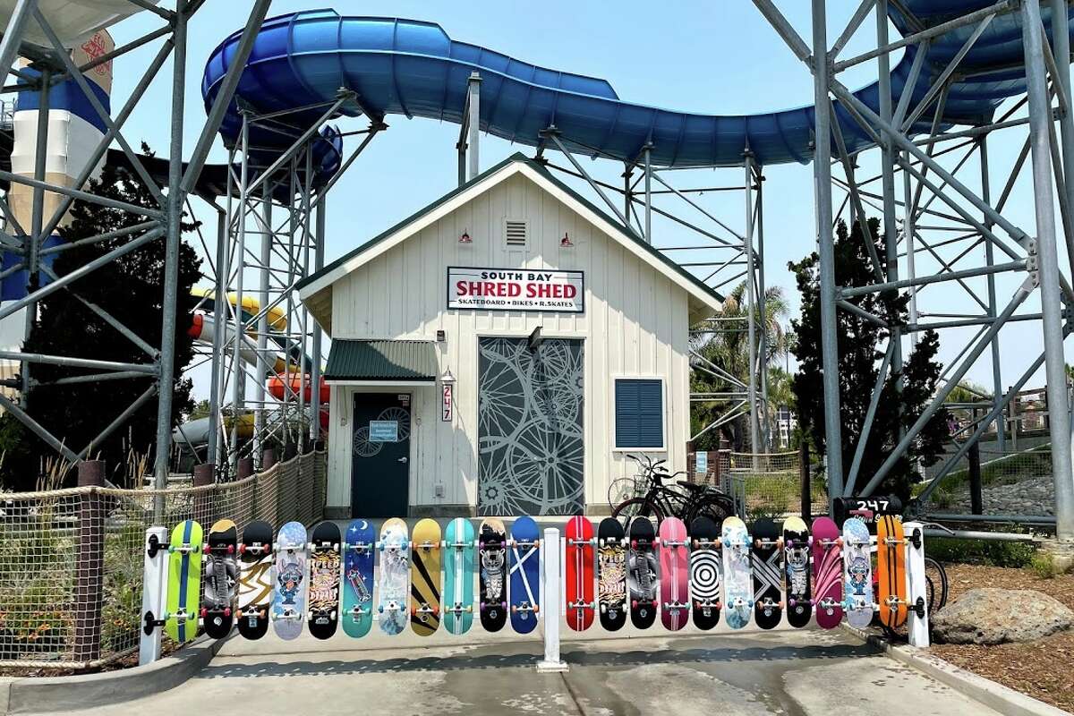 The New South Bay Shores Waterpark At Californias Great America Is The